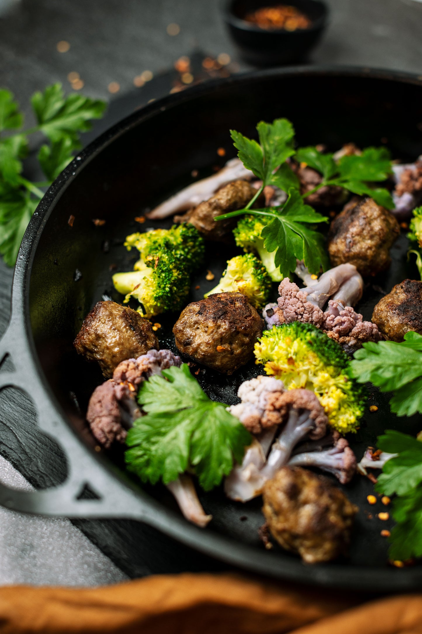 Beef & Liver Meatballs w/Parmesan & Paprika - GF (8)