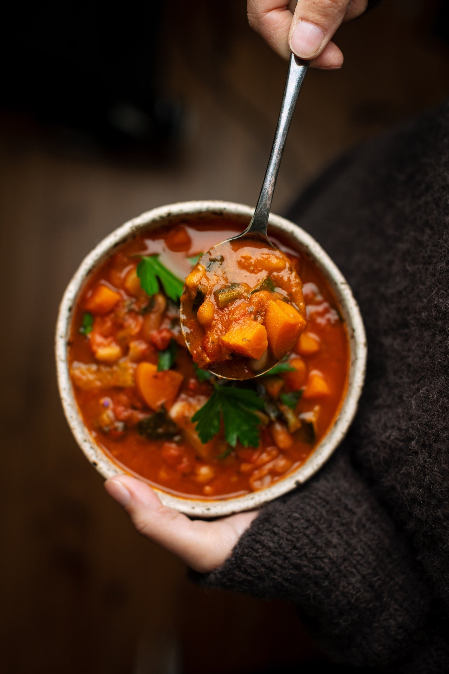 Tuscan Kale Minestrone - GF, Vegan