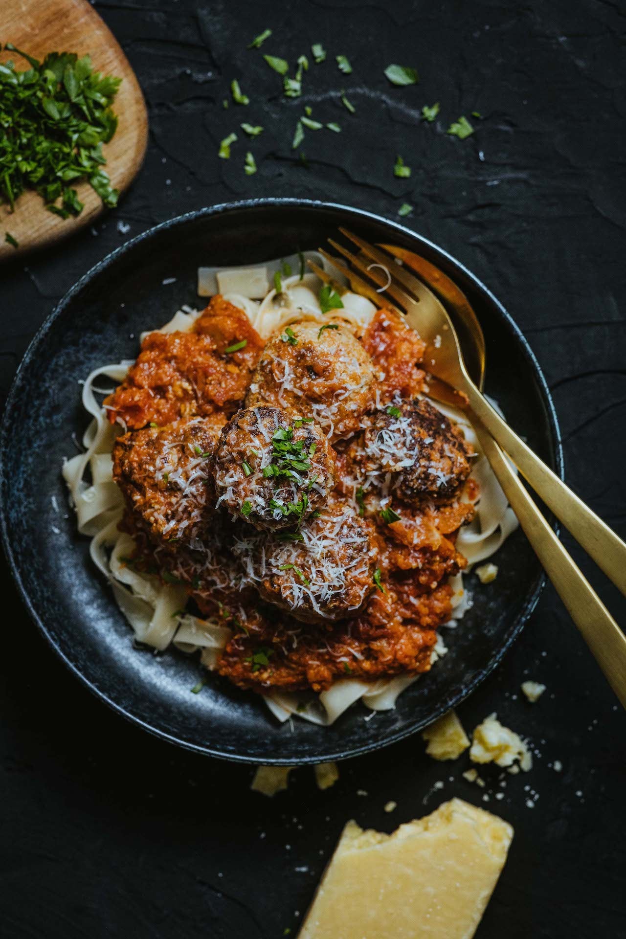 Italian Pork Meatballs & Sauce - GF